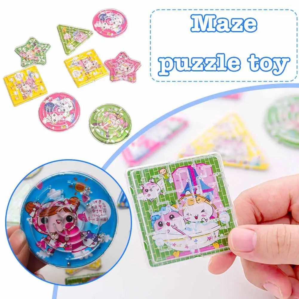 

3D Maze Toy For Children Novelty Early Educational Brain Teaser Intellectual Jigsaw Board Toy Baby Montessori Educational T F5Z1