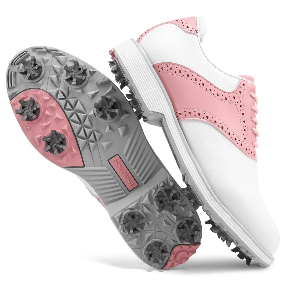 أحذية الجولف الرياضية غير قابلة للانزلاق، قابلة للتنفس، كاجوال للسيدات، مريحة، متعددة الوظائف، مقاومة للاهتراء ومقاومة للماء #6