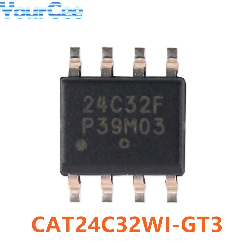 5Pcs CAT24C512WI-GT3 CAT24C256WI-GT3 CAT24C64WI-GT3 CAT24C32WI-GT3 CAT24C16WI-GT3 CAT24C08WI-GT3 CAT24C04WI SOIC-8