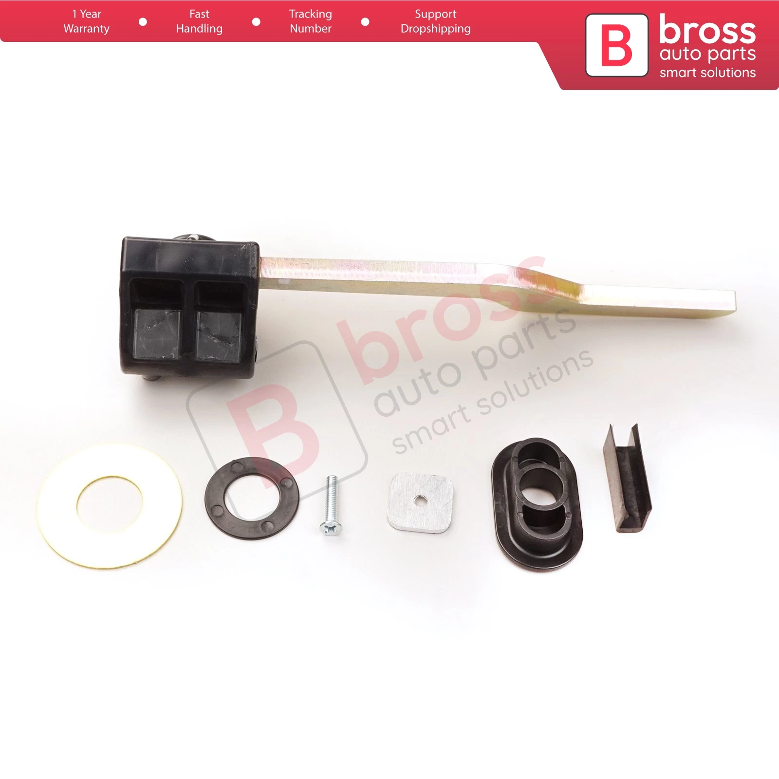 Bross BSR8-2 blokada dachu zatrzask część 54347031362 prawo dla Vauxhall Opel Holden Astra G kabriolet CC i BMW E46 kabriolet CC