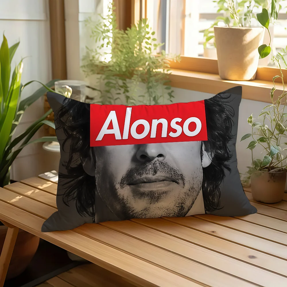 وسادة مضحكة غطاء ألونسو أريكة غرفة المعيشة مكتب وسادة مستطيلة مقهى المنزل سانت الفراش فرناندو ضرب المنتج