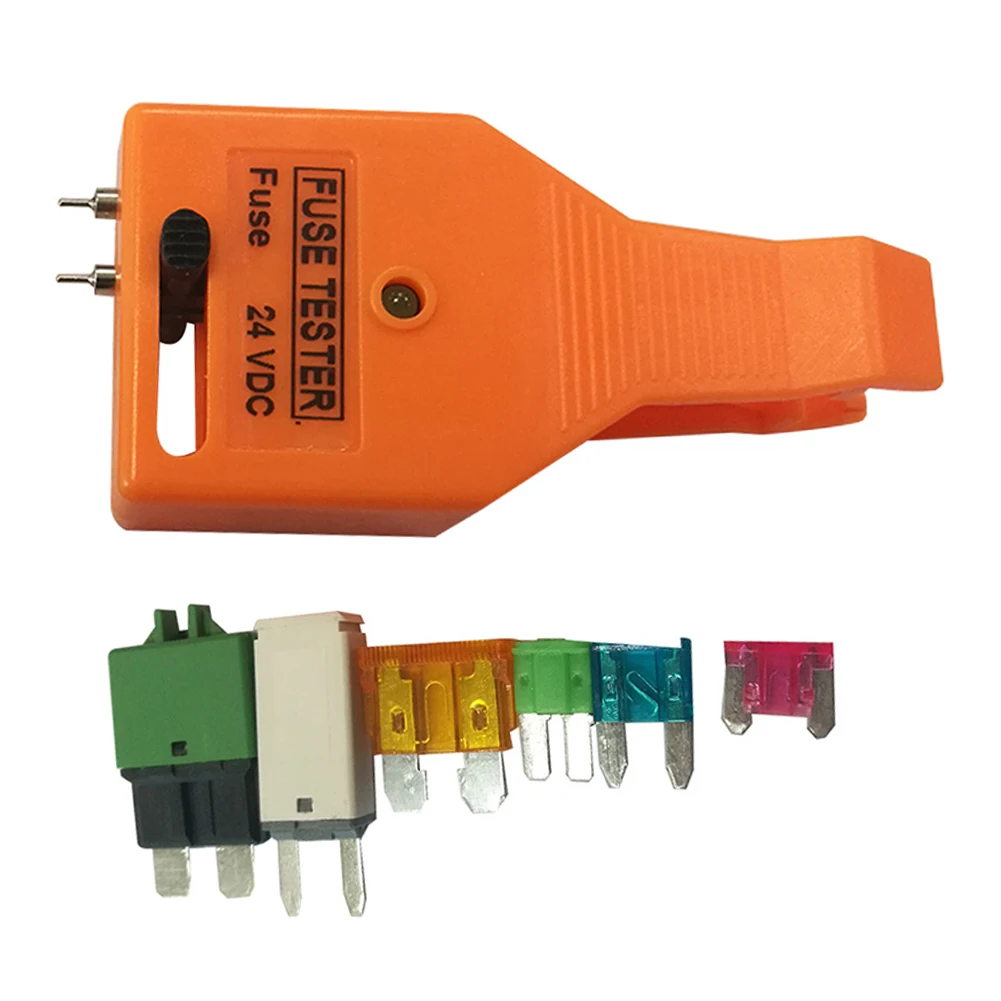 

Automotive Fuse Tester Puller DC 24V Multifunctional Circuit Diagnostic Tool For Mini Standard Large Car Fuses Extractor Remover