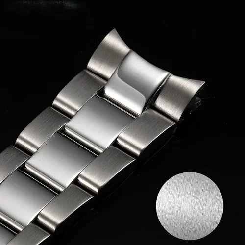 Imagen 2 del producto Pulsera de reloj para Rolex DAYTONA GMT SUBMARINER, accesorios de reloj, correa de Metal, cadena de reloj de acero inoxidable 904, 20mm, 21mm