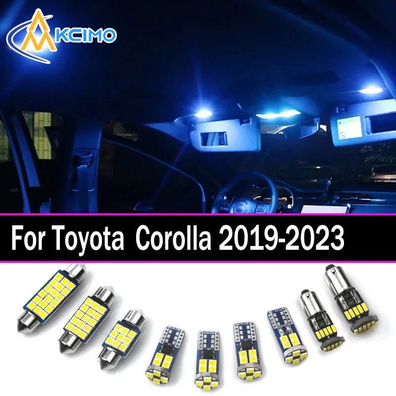 

Canbus Indoor Ceiling Bulbs For Toyota Corolla 2019-2023 Car LED Interior Map Trunk Light Kit