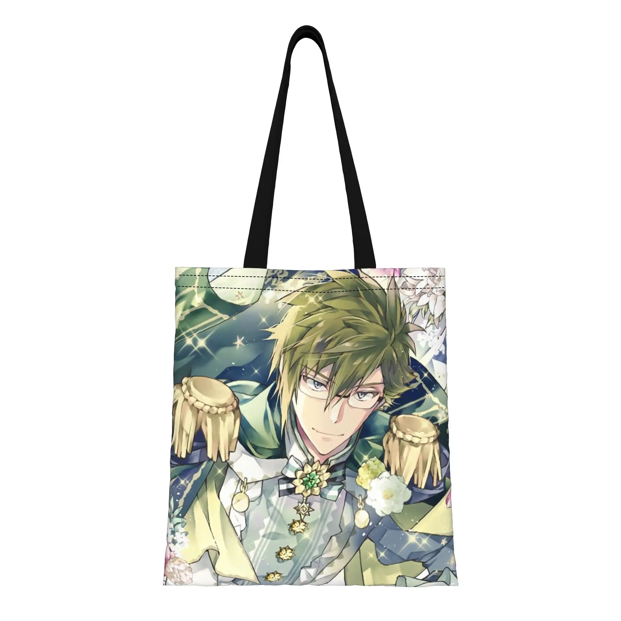 Back to school season Warmth (1) IDOLiSH7 Canvas Tote Bag Perfect for Grocery Women's Top-Handle Bags