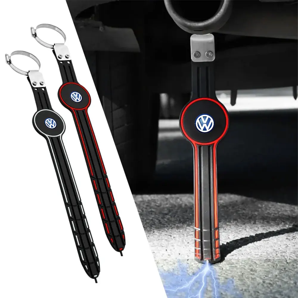 Car Anti Static Belt Safety Warning Traction Strip Taxi Truck SUV RV For Volkswagen Golf R Rline Touareg Polo GTI C R36 Scirocco