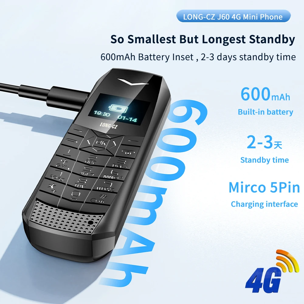 Super Mini Size Bar Mobile Cute Style Single Sim SOS Call Voice Changer Pocket Size Finger Mobile Phone For Young Kids No Apps