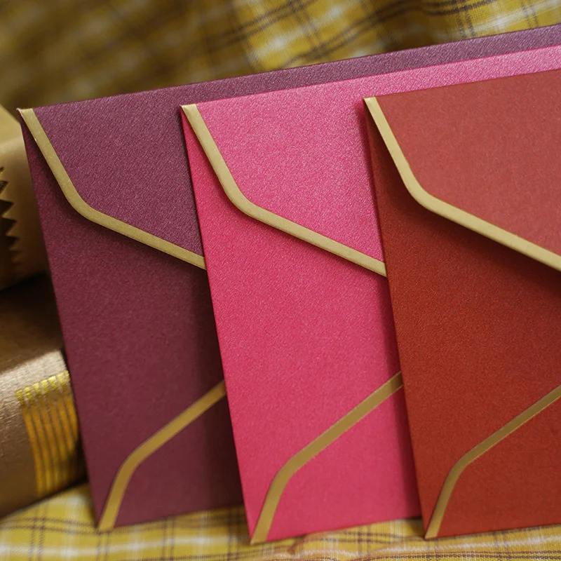 10pcs/lot Vintage Iridescent Paper Envelopes Set pearl paper Letter Envelope for Wedding Invitation Gift Postcards