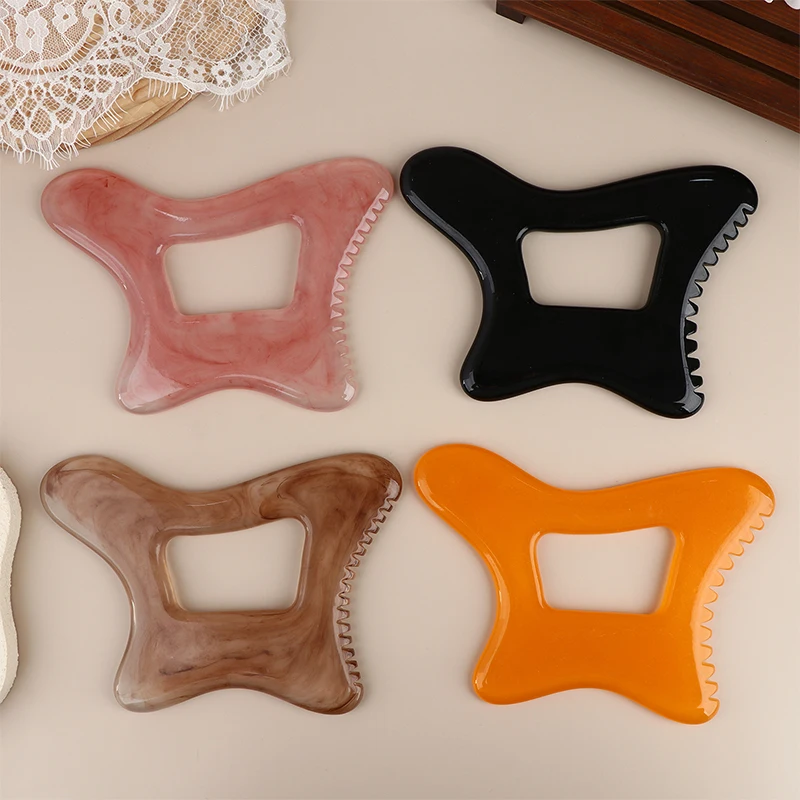 Resin Body Gua Sha Tool Cellulite Massage Tool Lymphatic Drainage Tool For Face Back Body Shaping Tools For Body Care