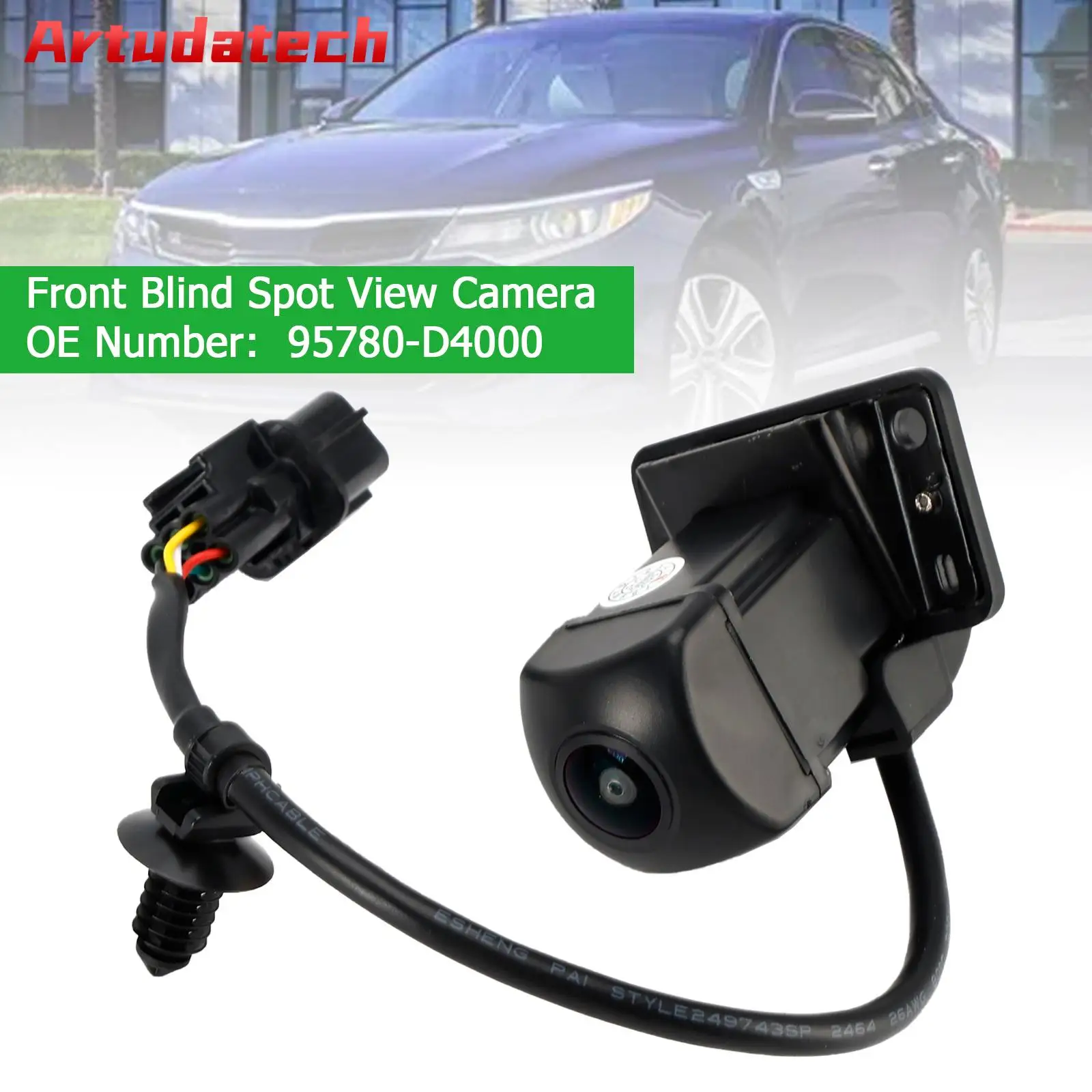 

Artudatech Front Blind Spot View Camera 95780-D4000 For Kia Optima 2016-2018 2017