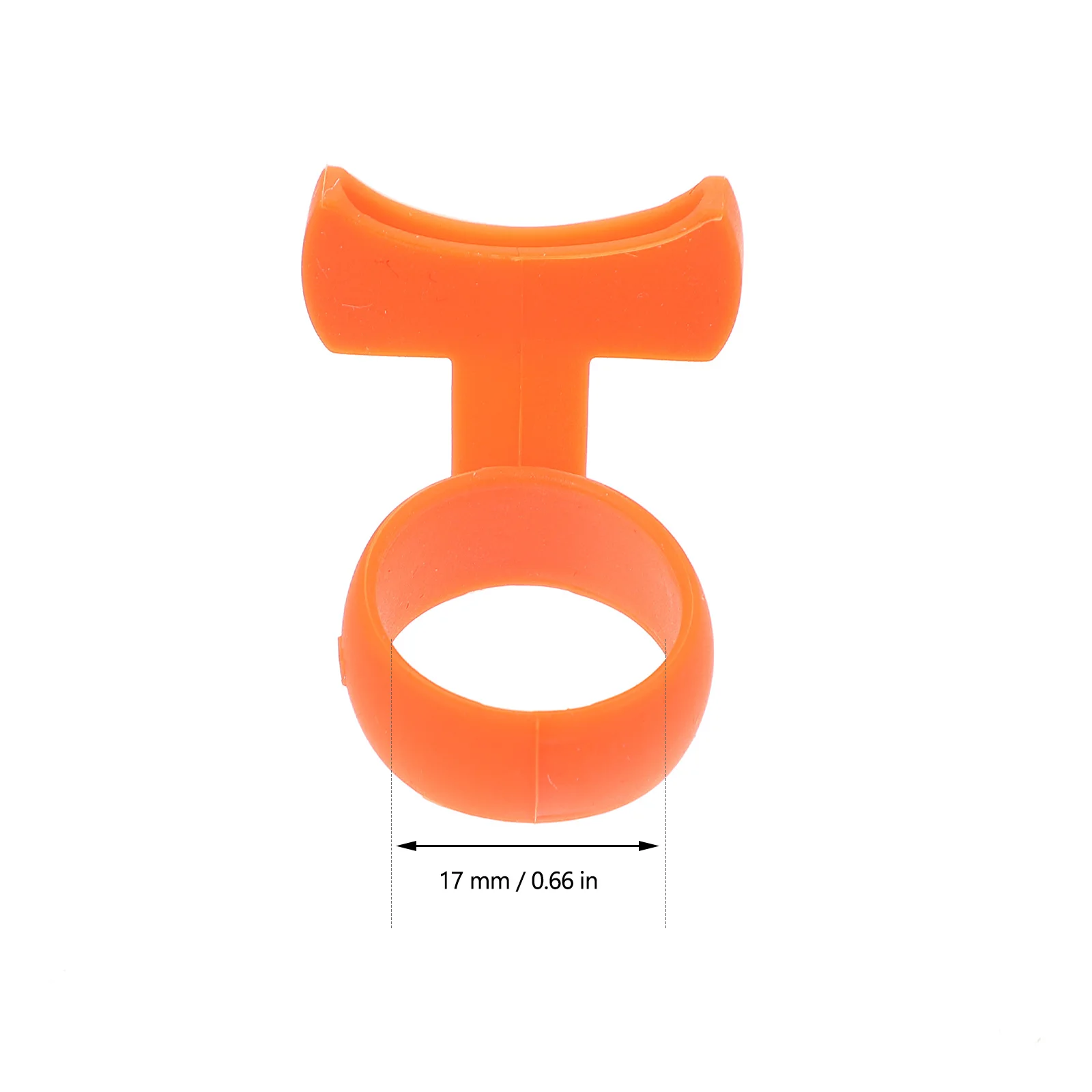 

Non-slip Finger Cots Pick Holder Guitar Acoustic Picks Storage Orange