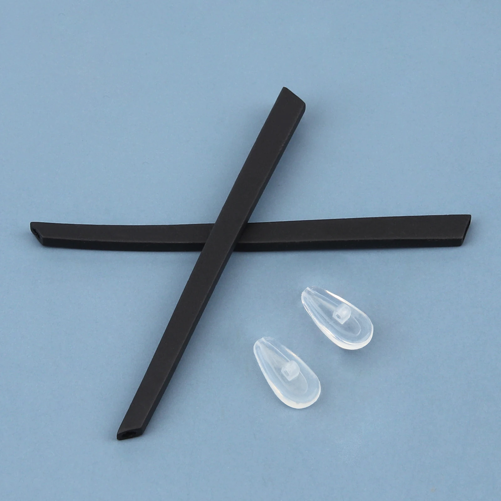 

OOWLIT Rubber Earsocks/Legs & Nosepads Replacements for Oakley Base Plane OX3232 Sunglasses