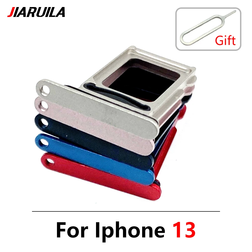 SIM Card Slot SD Card Tray Holder Adapter For Iphone 13 Iphone 13 Mini Phone SD Holder Card Tray With Tools