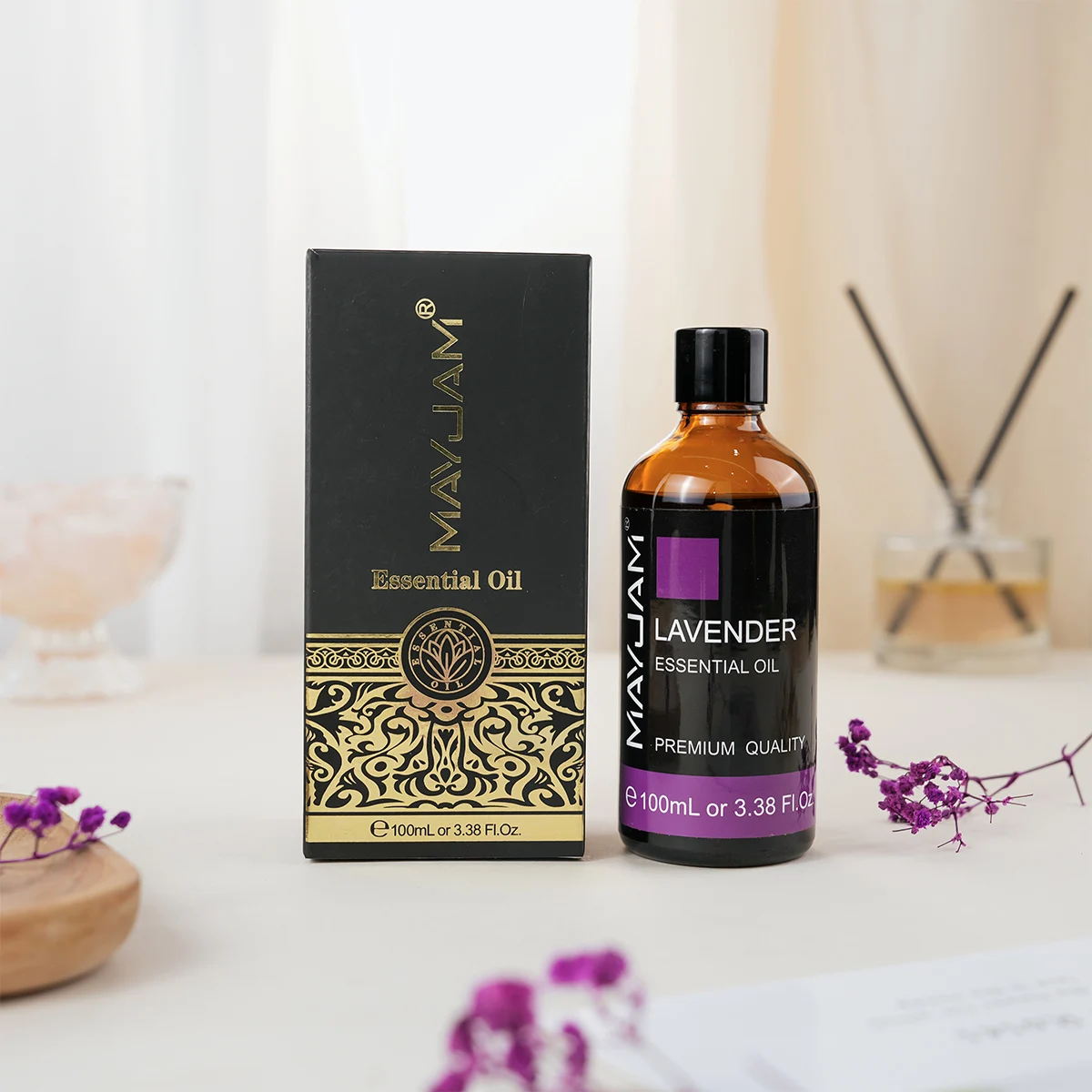 

MAYJAM 100 мл эфирное масло ароматерапия аромат лаванды для увлажнителей горелка ароматические свечи освежитель воздуха массаж