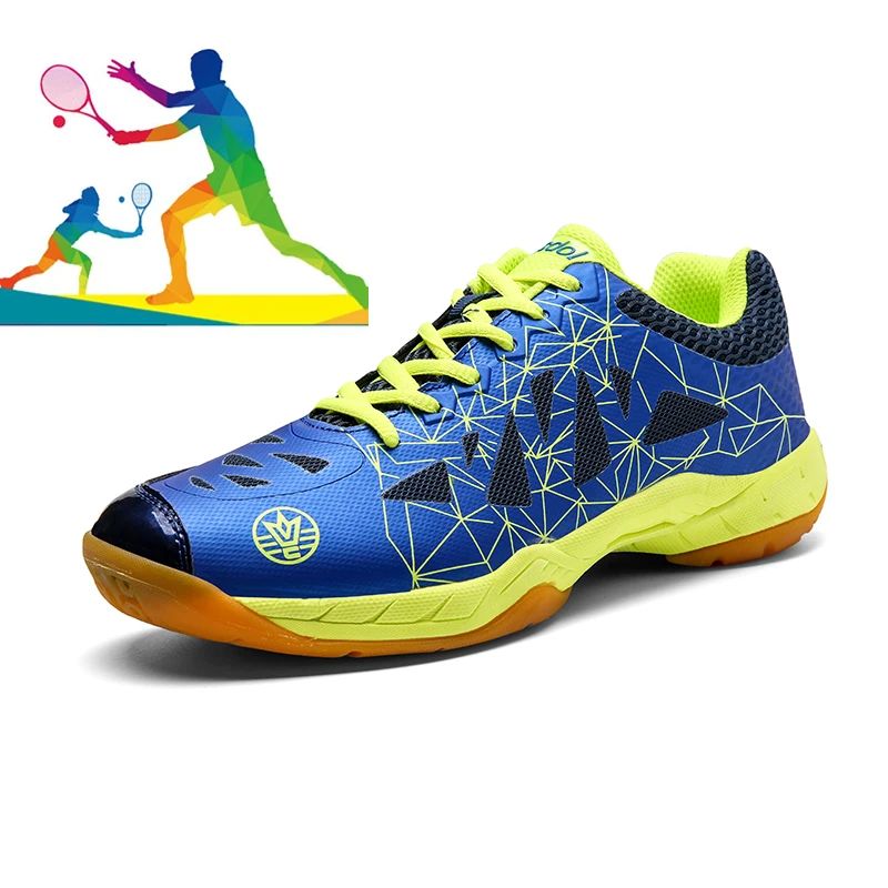 

Men's and Women's Tennis Shoes Autumn Lightweight Volleyball Table Tennis Sneakers Women's Lace-up Breathable Badminton Sneakers