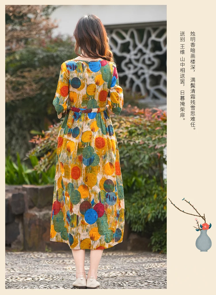 SHENDEL Abiti Da Donna Multicolore Floreale Abito Da Sera Estivo Con - 5
