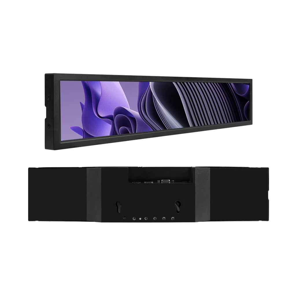 

12V LCD Screen Display Monitor For Media And Shopping Mall Advertising Stretch Bar Supermarket Shelf Unit