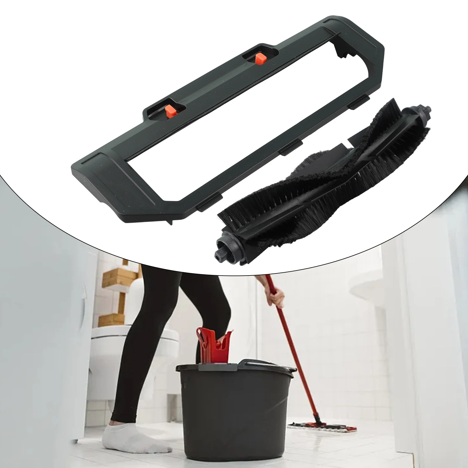 

Сменный чехол для щетки и роликовая щетка для робота-пылесоса Wyze, совместимость с WVCR200S. Улучшите свои результаты уборки.