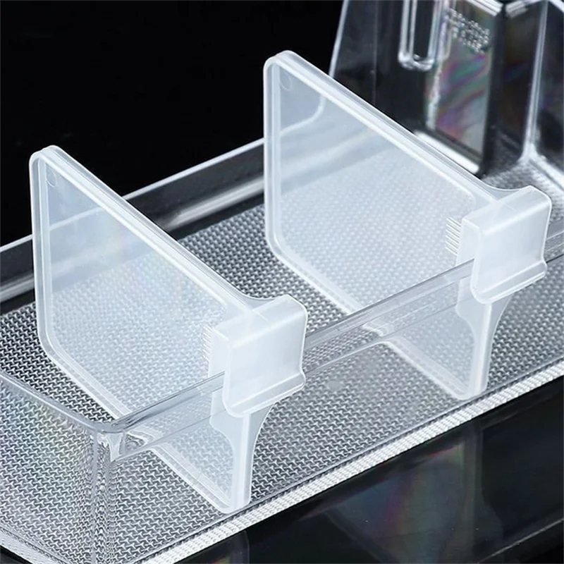 1/5/10/20/40PCS Kitchen Refrigerator Organizer Shelf Storage Dividers For Eggs Bottles and Other Items Organizer Kitchen Fridge