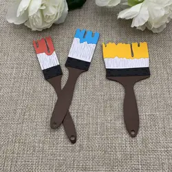 Paint color brush Metal Cutting Dies For DIY Scrapbooking Decorative Embossing Handcraft Die Cutting Template Mold