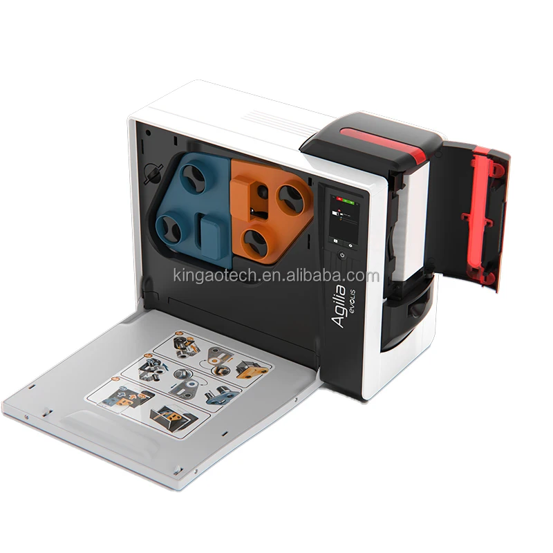 Evolis Agilia Simplex Retransfer ID Card Printer (Single-Sided)