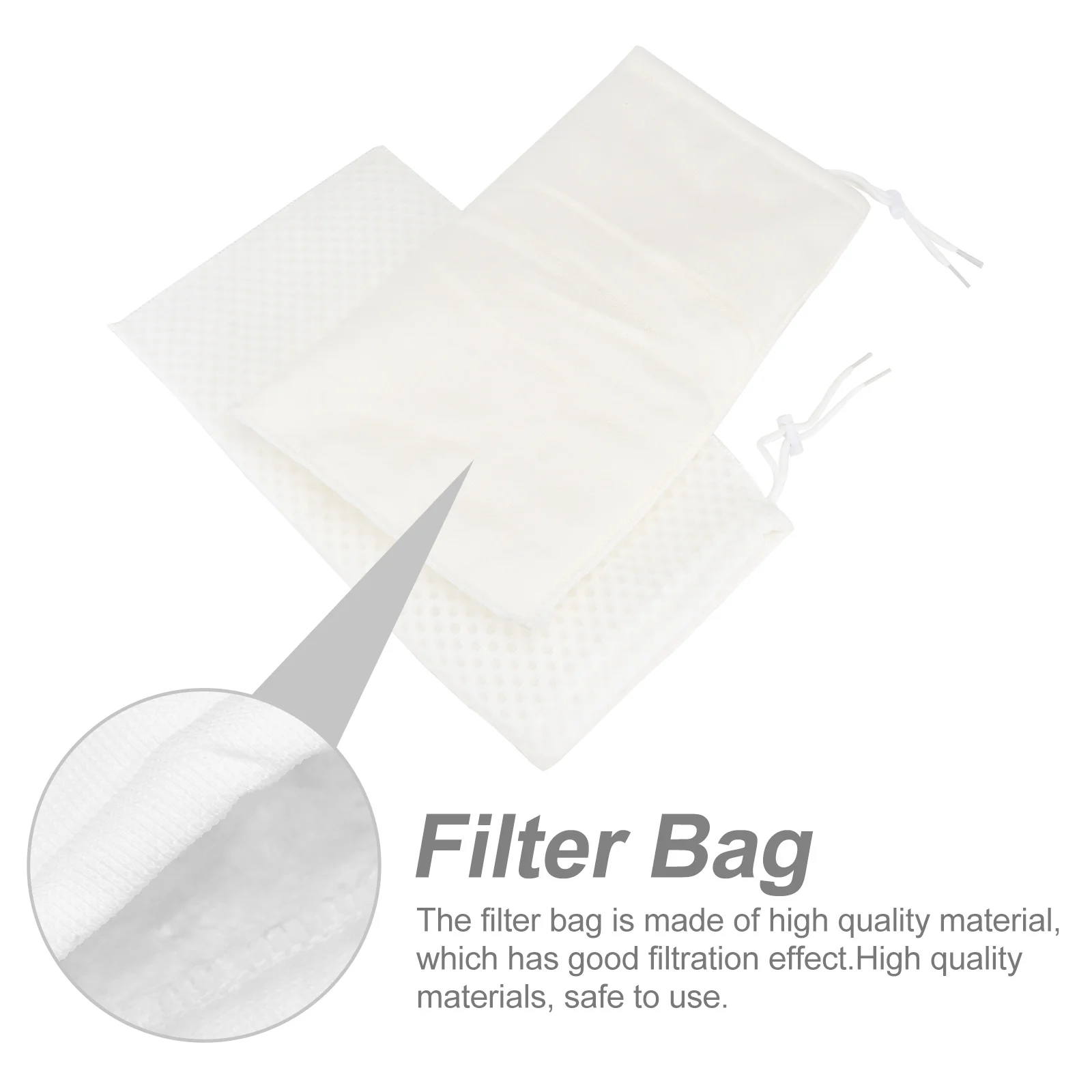

2Pcs Honeycomb Bag Aquarium Fish Tank Non-Woven Mesh Filter Bag Filtration Accessory Fish Tank Filtration Accessory
