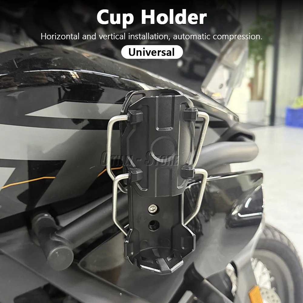 

Adjustable Bottle Cages SupportWater Bottle Holder Handlebar Stand For MTB Road Cycling Electric Bicycle Motorcycle Accessories