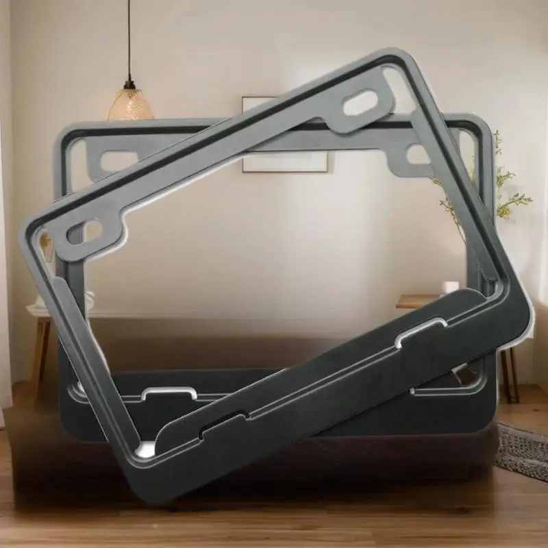 Motorrad Abzeichen Rahmen Universal Aluminium Kennzeichenhalter Motorrad Zubehör Motorrad Kennzeichen Rahmen