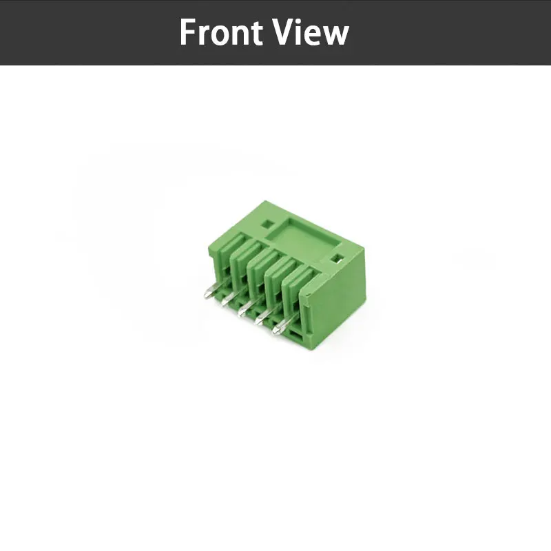 Vertical Pin Header/Green/2.54mm Pitch PCB Header Connector/ RC 2P-24P Plug-in PCB Terminal Block/Seiko Manufacturing