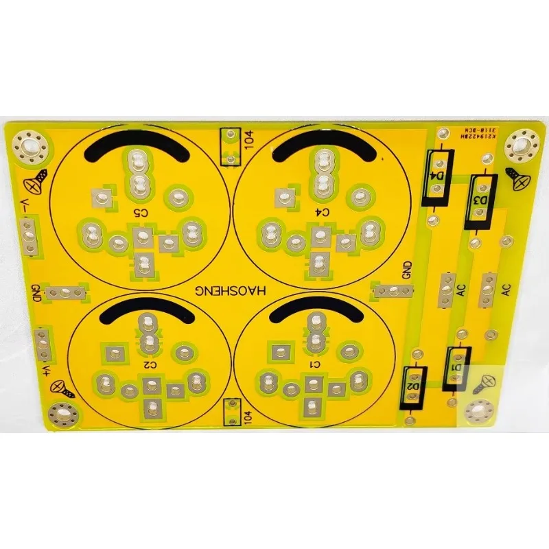 Placa de alimentación del amplificador de potencia SU50, PCB del filtro rectificador del amplificador de potencia