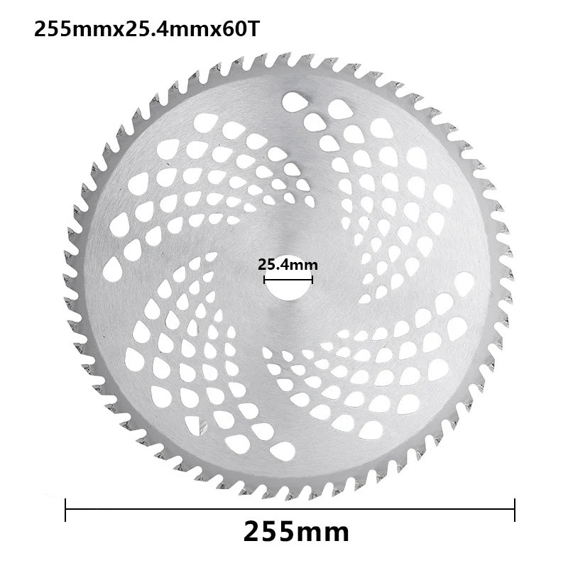 XCAN 1pc Unkraut Trimmer Klinge 40/60/80 Zähne Kopf Klinge Holz Mäher Disc für Pinsel Cutter trimmer Garten Unkraut Mäher Teile – Detail 7