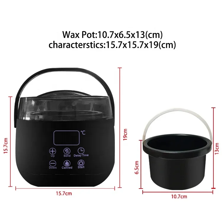 Best selling Personal Bikini Part hair removal wax machine 500ml Hard Wax Bead Melting Heater