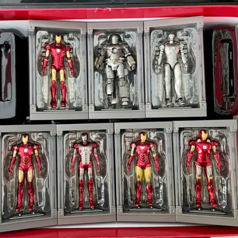 Zd Toys 1/18 Iron Man 4 Inches Mk1 Mk2 Mk3 Mk4 Mk5 Mk6 Mk7 Helmet Marvel Legends The Avengers Infinity Action Figure Toys Gift