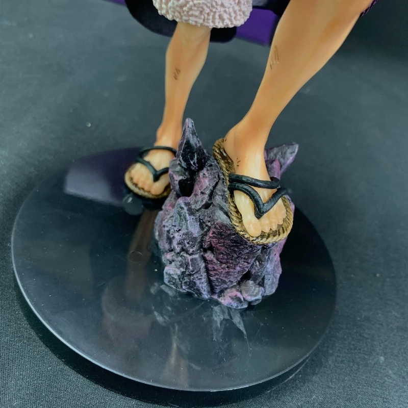 Figurines d'action de dessin animé One Piece Anime, quatre empereurs, singe D Luffy, statue d'Auckland, modèle à collectionner, ornements de décoration, 25cm