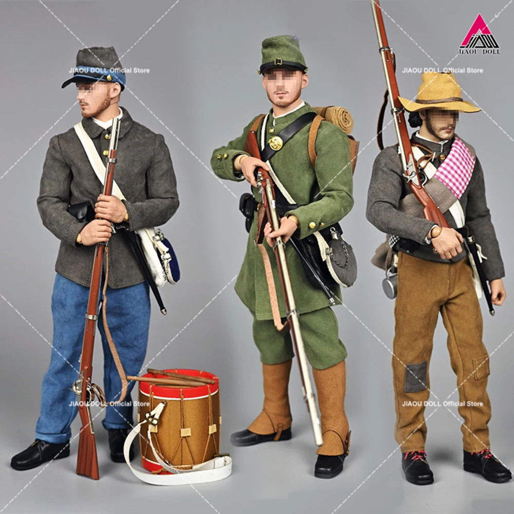 2025 Q4 QORANGE QOTOYS QOM-1056 1/6 Guerra da Independência da Pessoal Conjunto Completo 12 "Figura de Ação de Soldado Masculino Bonecas para Coleção