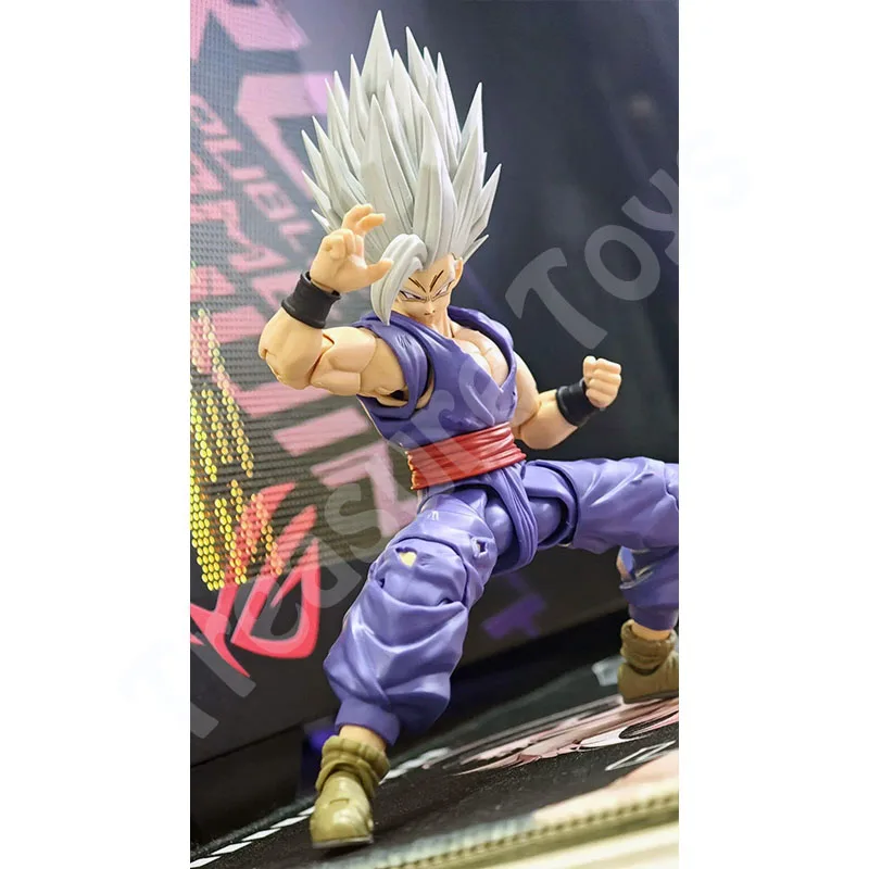 In Stock HM Studio Gohan Head Sculpt Dragon Ball Super Saiyan Gohan Beast Head Accessories Anime Action Figures Model Toys Gifts