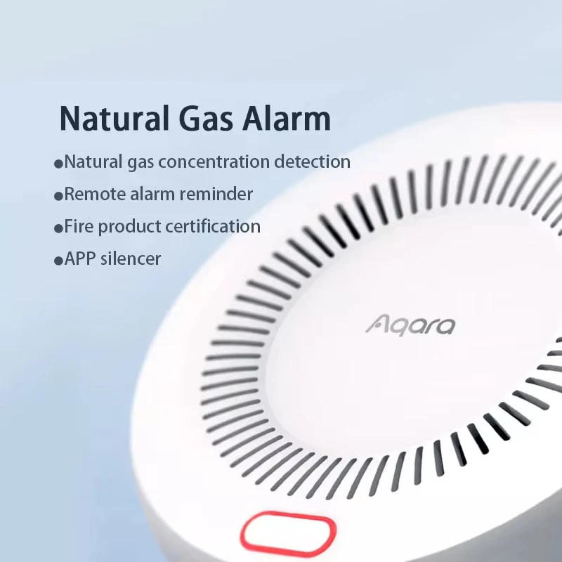 Zigbee Aqara Smart Gas Leak Alarm High Sensitivity Gas Detector Linkage Solenoid Valve For Kitchen Home Security