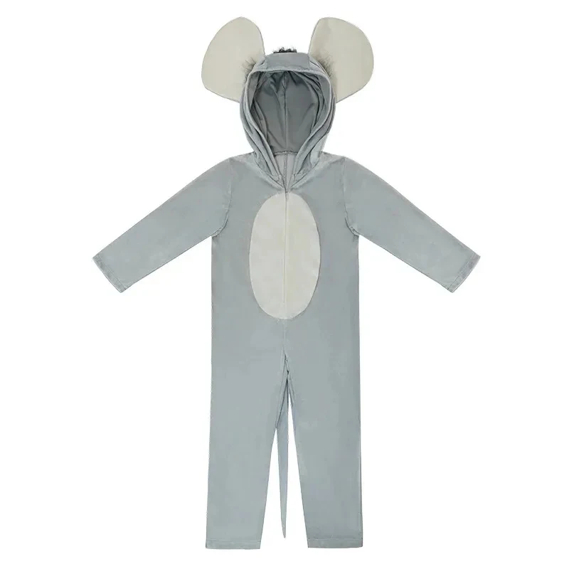 

Halloween Costumes Cosplay ★ 's Animal Mouse Jumpsuit Gloves Foot Cover Set Children's Party Stage Performance s ☆New