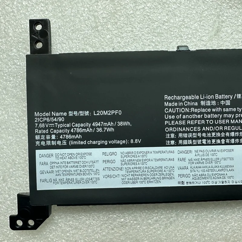 L20C2PF0 L20C3PF0 Laptop Battery For Lenovo IdeaPad 3-14ITL6 ALC6 V14 V15 V17 G2-ALC IJL ITL L20M2PF0 L20L2PF0 L20M3PF0 L20L3PF0