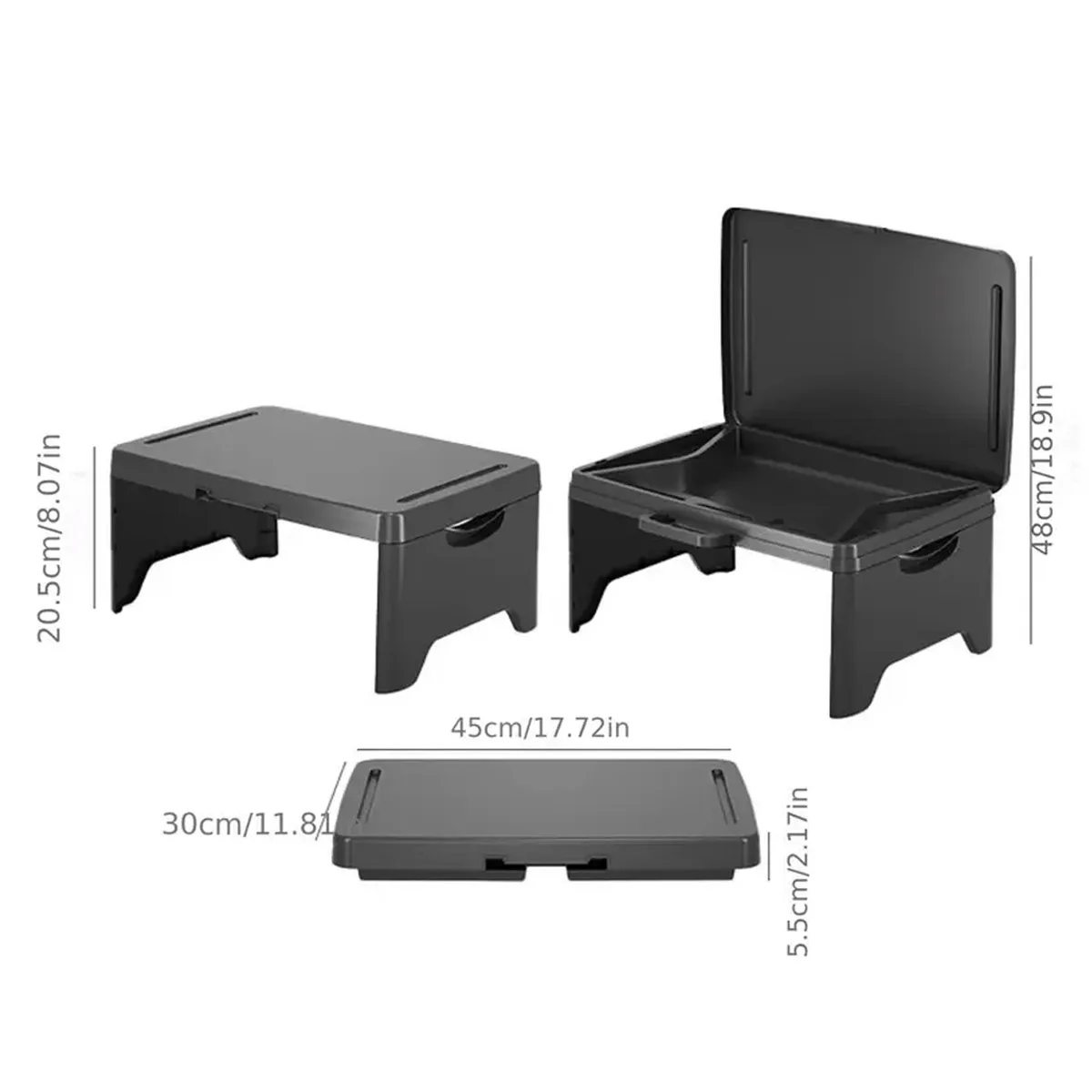 Portable Laptop Desk Foldable Working Table Notebook Computer Holder Car Living Room Sofa Reading Homework Desk TV Plays Holder