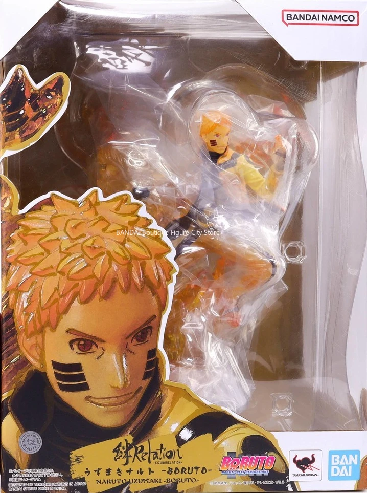 In Stock BANDAI Bandai Figuarts ZERO TripRelation Uzumaki Naruto Boruto Anime Action Figure Toys Collectible Original