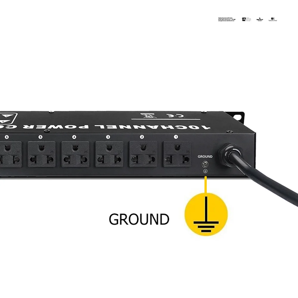 YK110  New Product 10 Channels  Performance Essential Audio Equipment Power Sequence DJ Controller