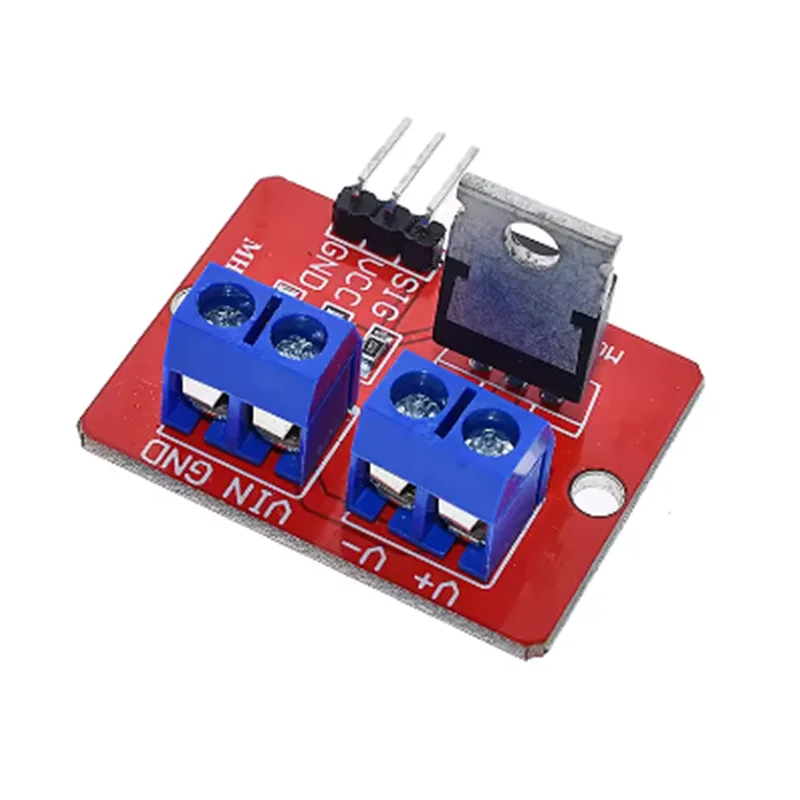 XINANDI 0-24 В верхняя кнопка Mosfet IRF520 модуль драйвера MOS для Arduino MCU ARM Raspberry pi