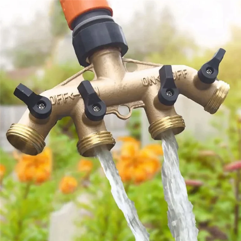 AT51-Garden Hose Dispenser, Faucet Connector, Dispenser, Outdoor Faucet, Garden Faucet