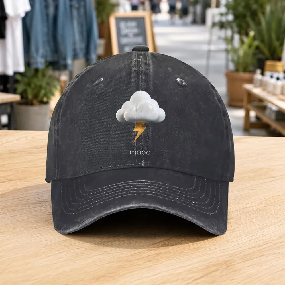 Thunder-Cloud-Mood-Vintage-Distressed-Baseball-Cap-Unisex-Adjustable-Cotton-Hat-for-Outdoor-Sports-Travel