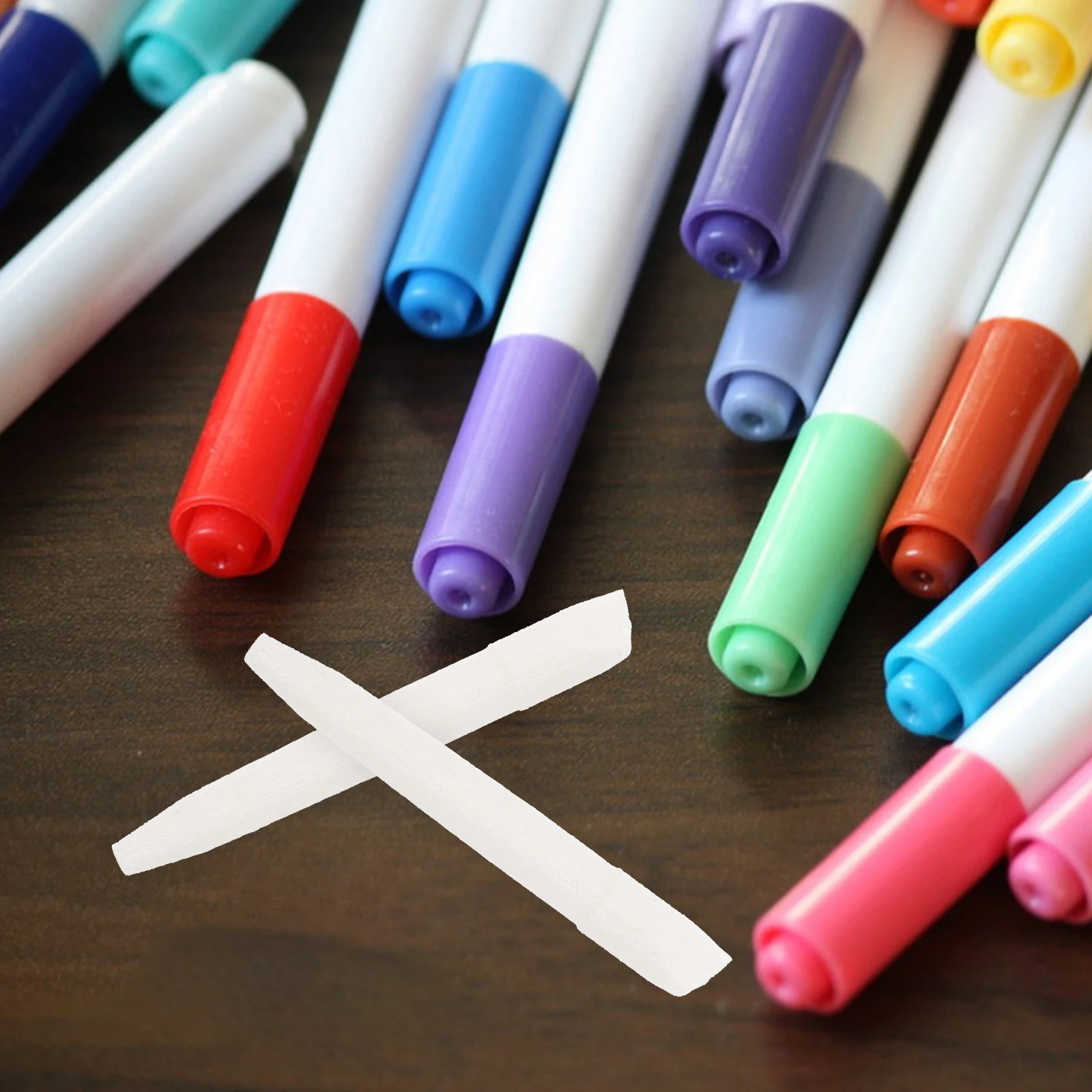 

20 Pcs Replacement Nibs Paint Pens Marker Tips Universal Whiteboard Fiber Points Refillable Office Painting Accessories