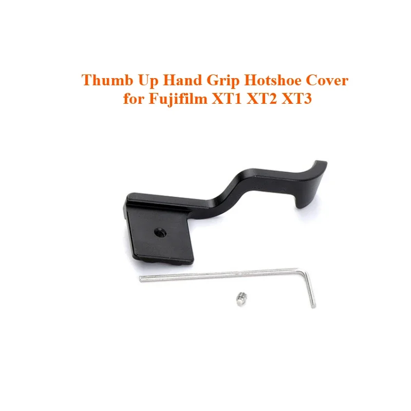 

Fuji XT1 XT2 XT3 Metal Hot Shoe Thumb Up Hand Grip Hotshoe Cover for Fujifilm XT1 XT2 XT3 Camera Thumb-Up