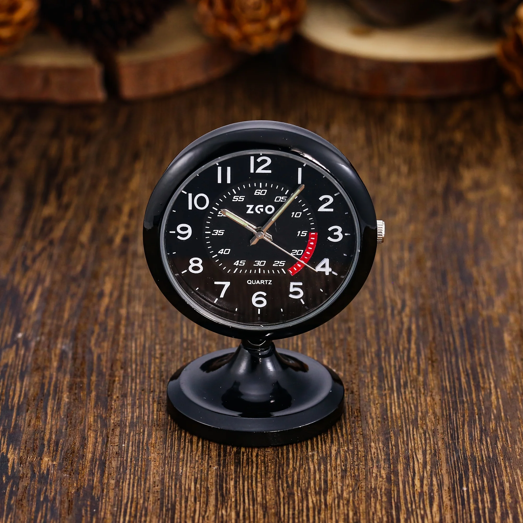 North Star Table Watch Check Time Bedhead Clock Simple Electronic Alarm Night Light Table Watch Quartz Watch Pocket Watch