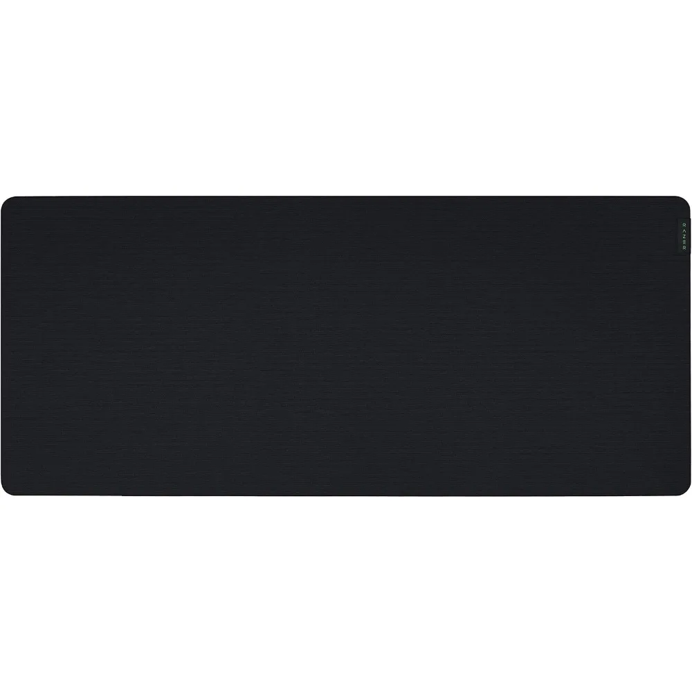 XXL Cloth Gaming Mouse Pad: Thick, High-Density Foam - Non-Slip Base - Classic Black