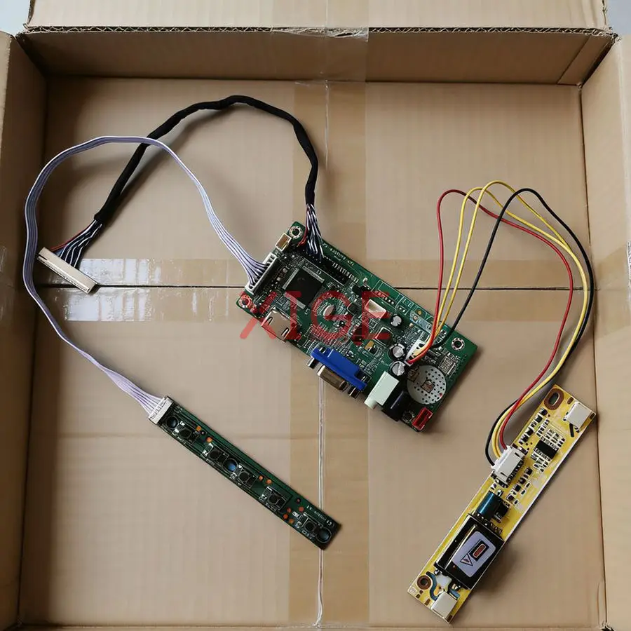 

For TMS156WX1 M156XW01 HT156WX1 M156B1 LCD Display Drive Controller Board Kit DIY 1366x768 30 Pin LVDS VGA+HDMI 1366*768 2-CCFL